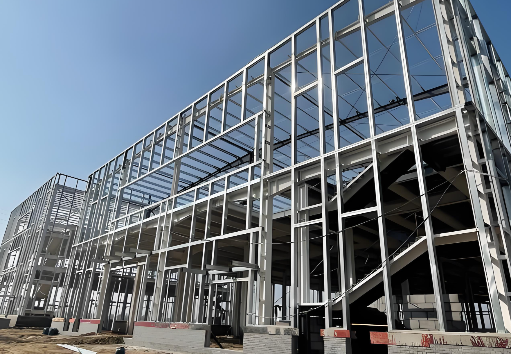 坚固耐用的钢结构可最大限度地提高工业设施的投资回报率。