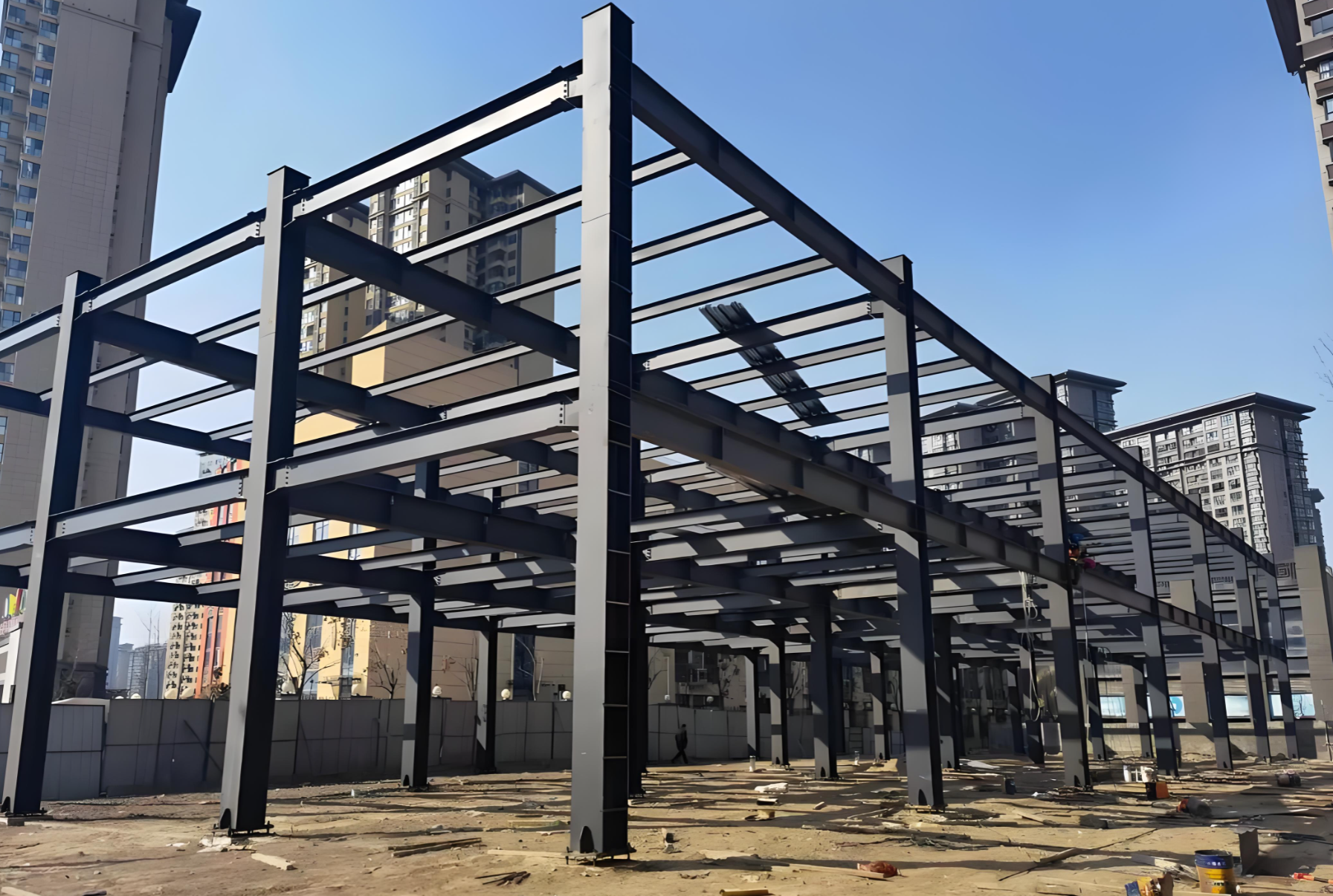 Prefabricated steel beams Prefabricated steel beams