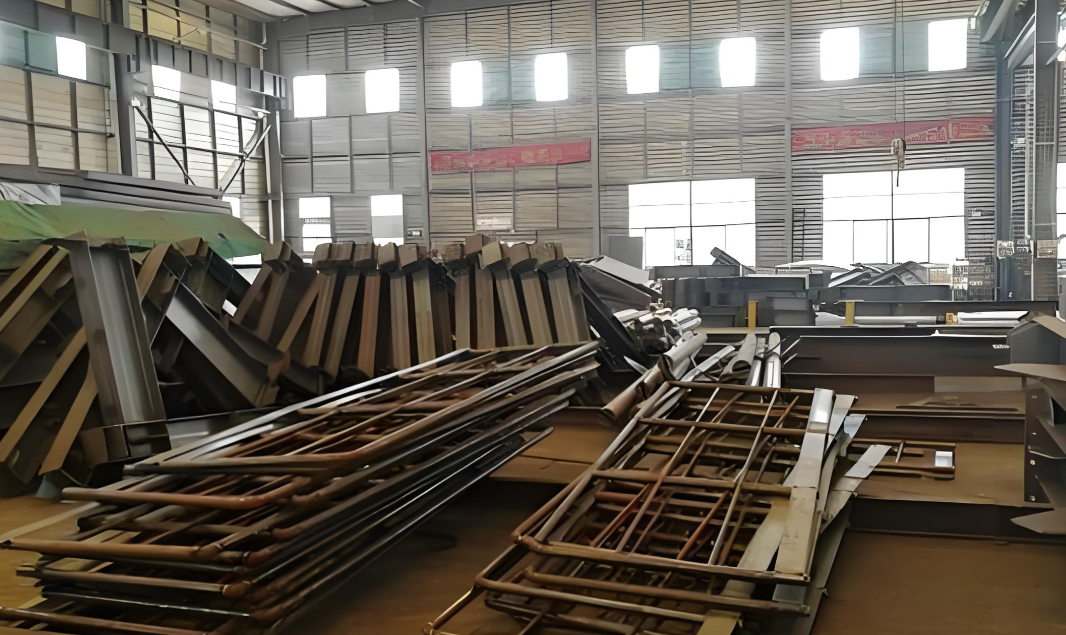 High-load building structures