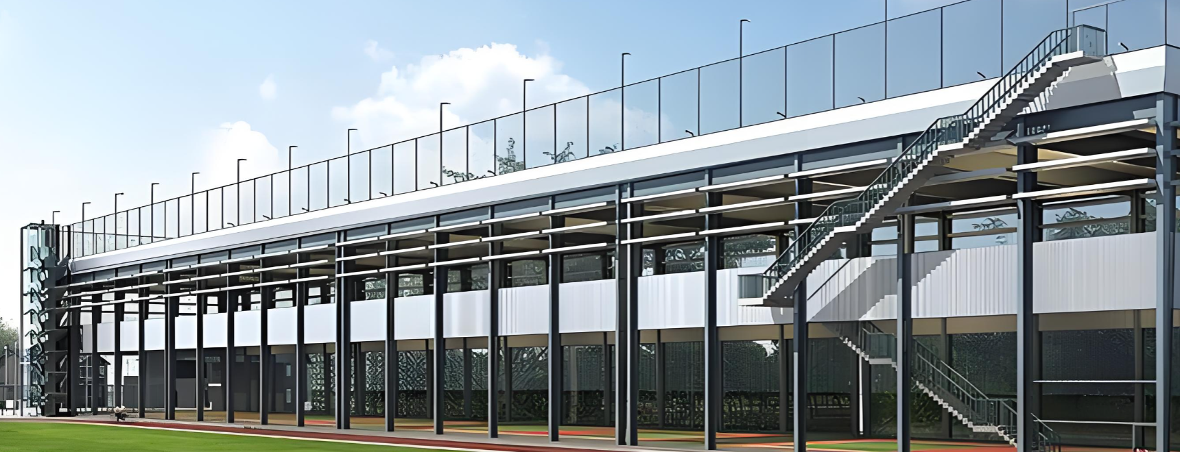 用于高荷载建筑的钢桁架复合楼板