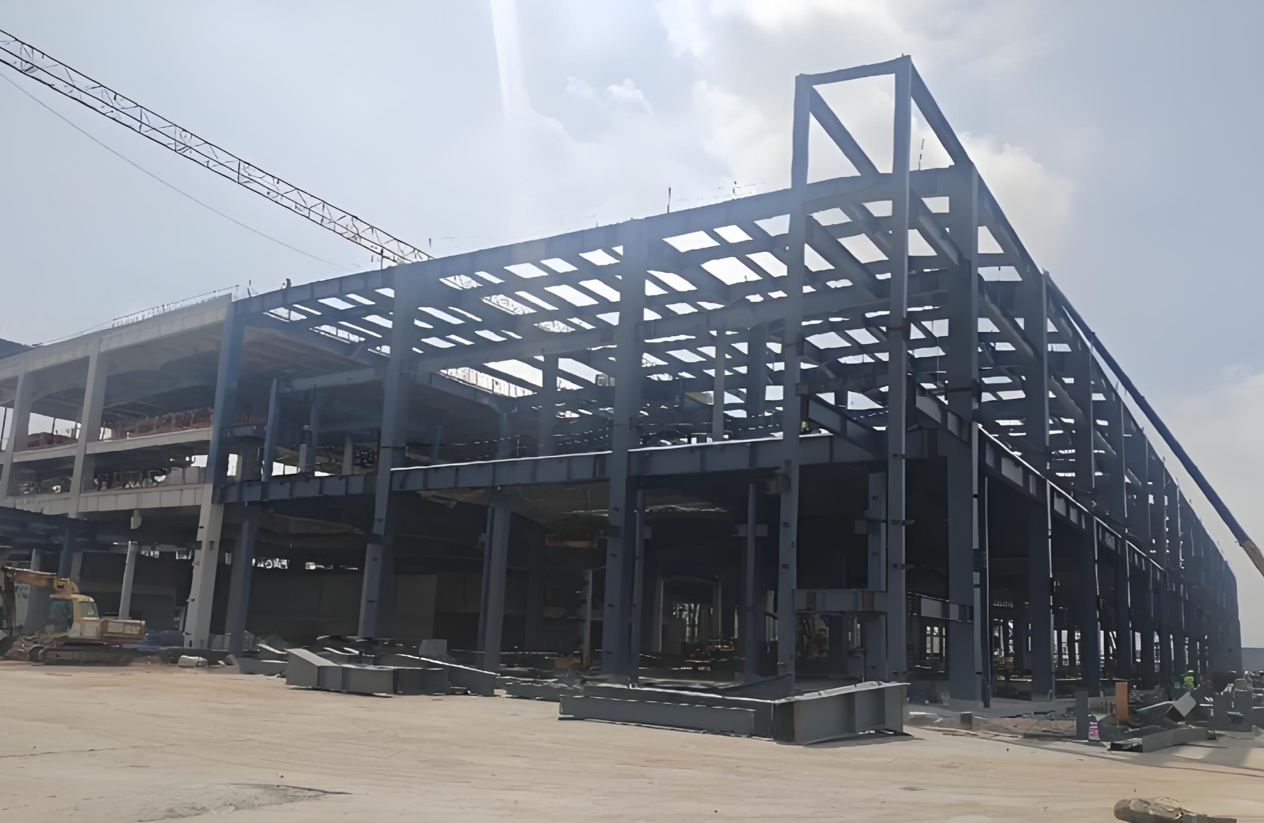 Steel structure export services Steel structure export services