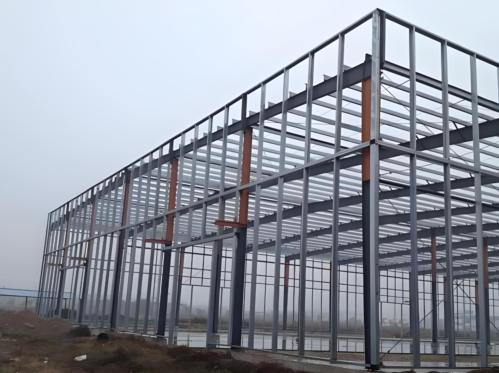 Weather-resistant steel structures
