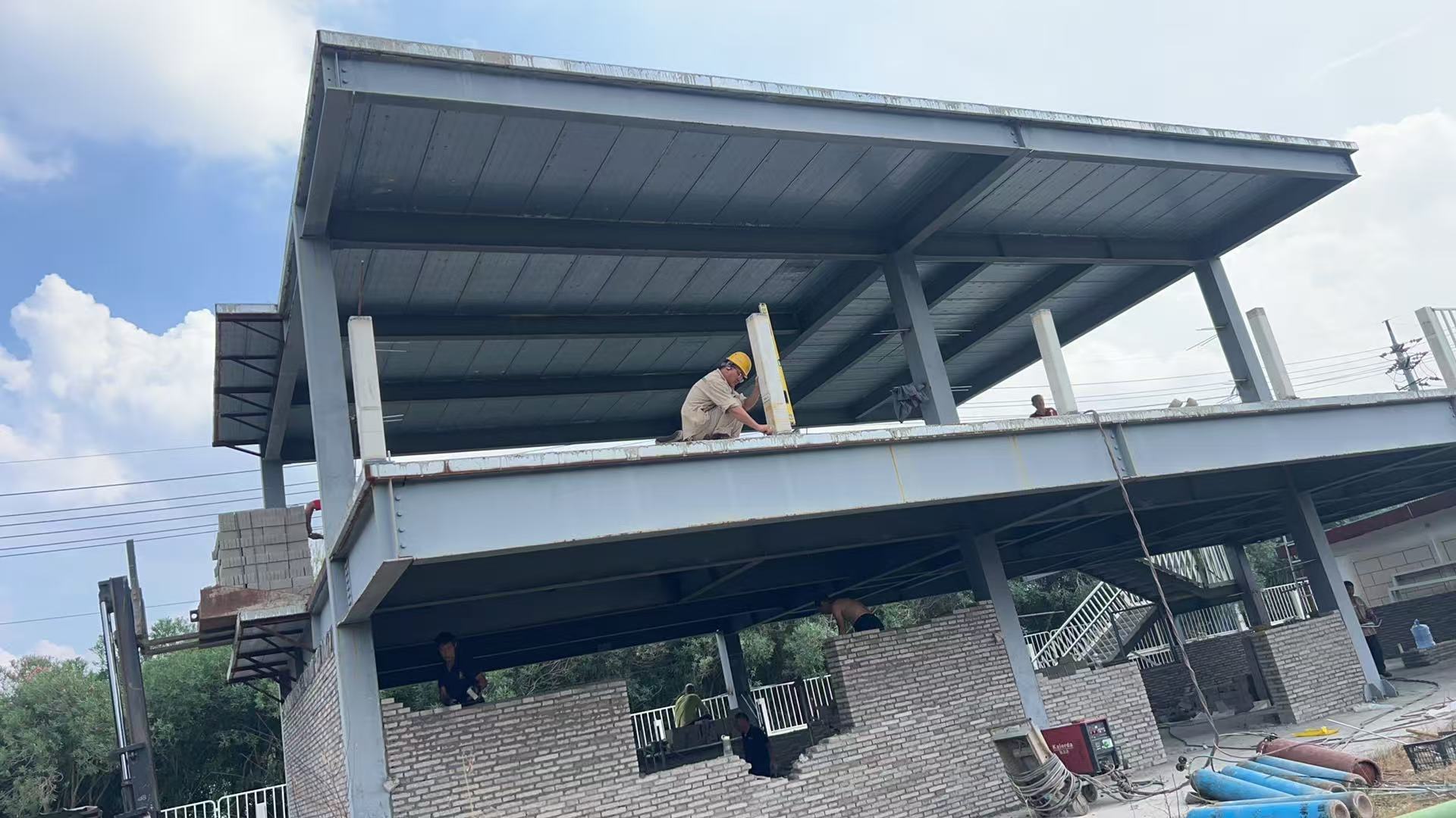 预制钢结构建筑