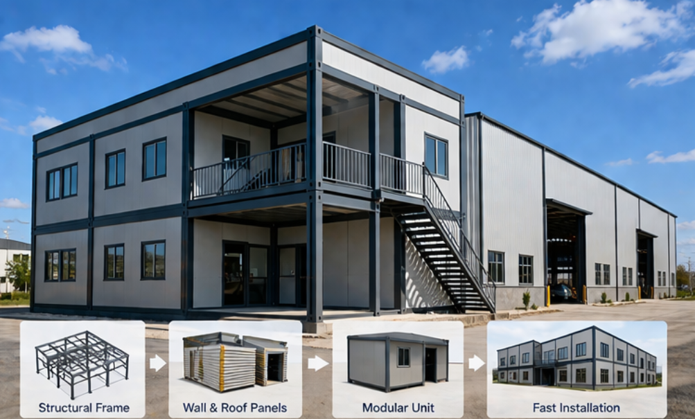 如何选择模块化预制钢结构建筑系统