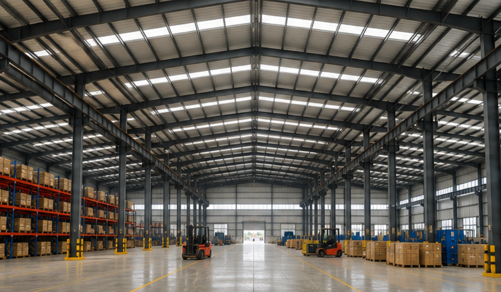 Large Span Steel Structure Building For Warehouse And Factory Projects