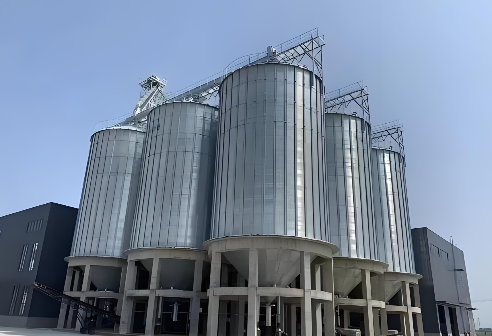 Steel Structure Grain Storage Building Steel Structure Grain Storage Building