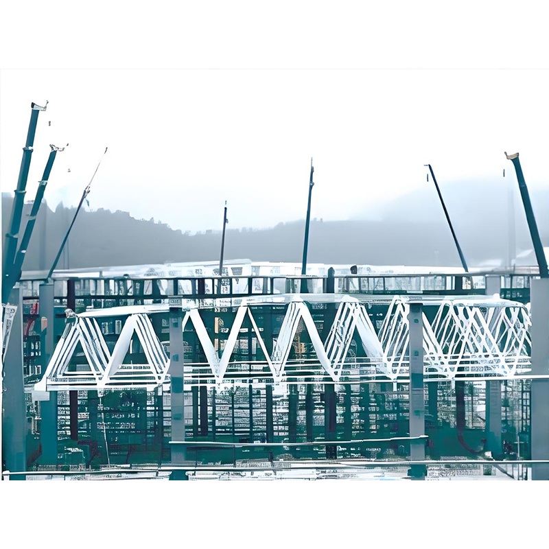 Bolt Ball Space Frame Battery Plant Building Project