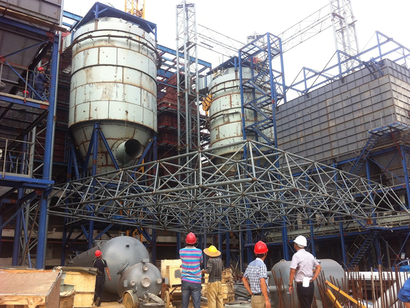 Power Plant Steel Structure Building Project