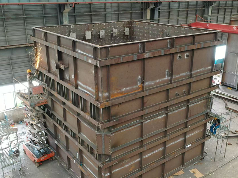 Steel Structure Components for Industrial Construction