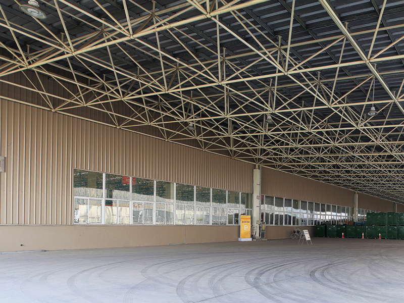 钢结构空间框架工厂建筑系统