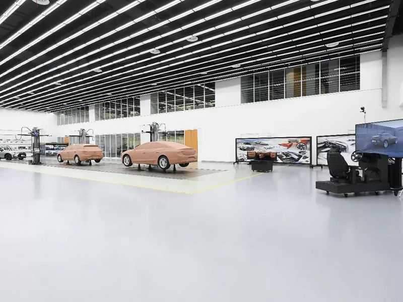 Automotive Company Steel Structure Factory Building