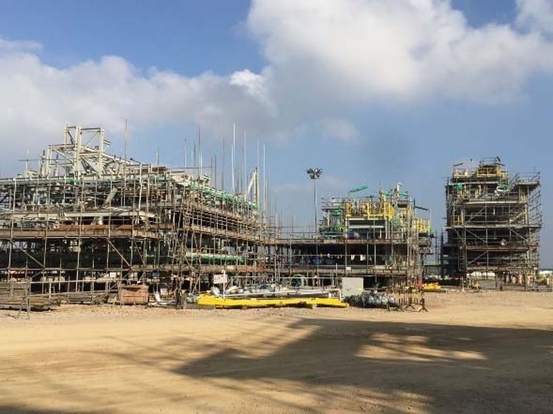 Oil Refinery Modular Steel Structure Assembly