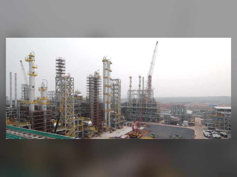 Oil Refinery Modular Steel Structure Assembly