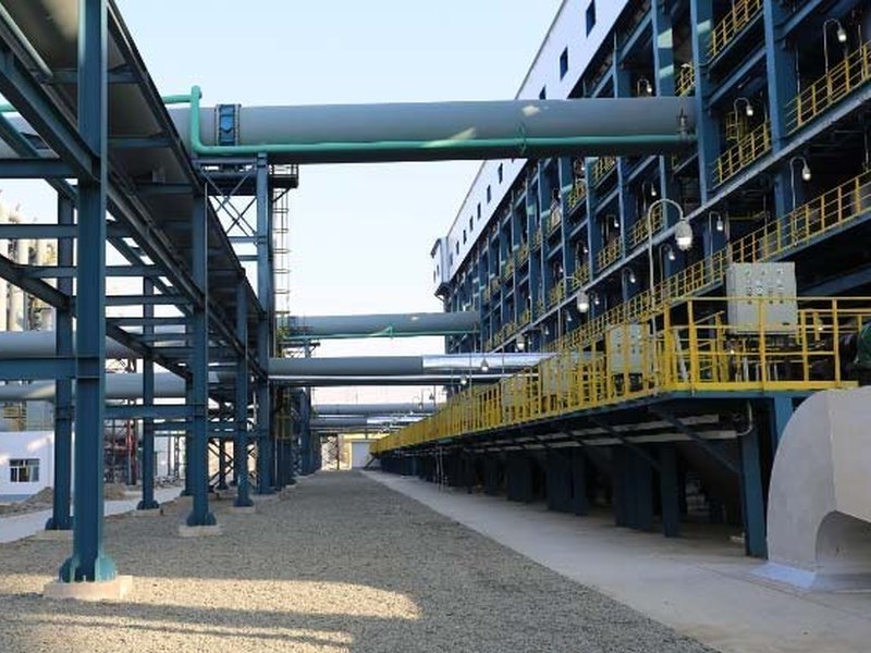 Industrial Steel Platform and Access Structure