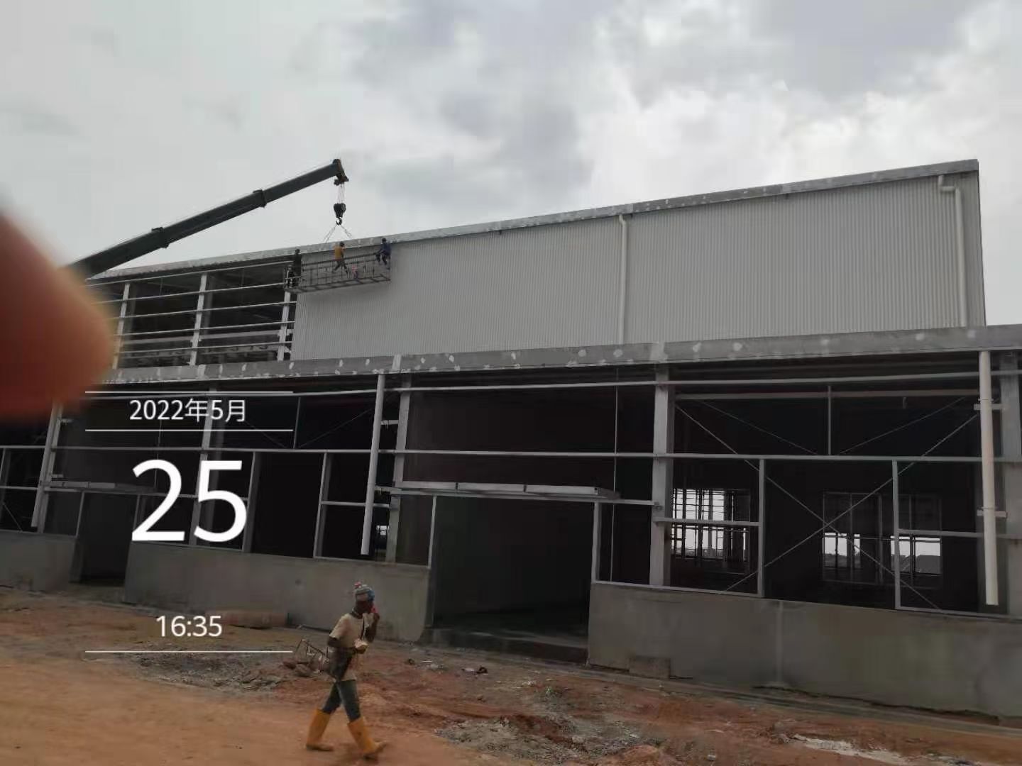 Steel Structure Industrial Building Project in Africa