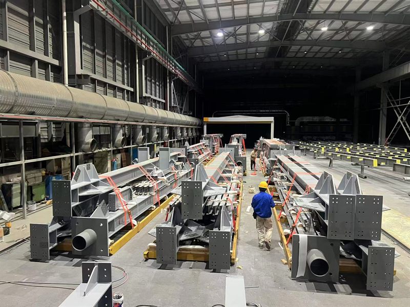 Turkey Industrial Project: Custom Steel Component Fabrication and Delivery