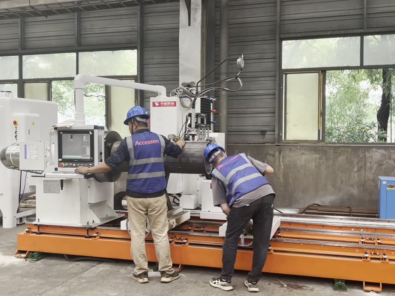 Quality Checks for Custom Large-Diameter Tubular Components