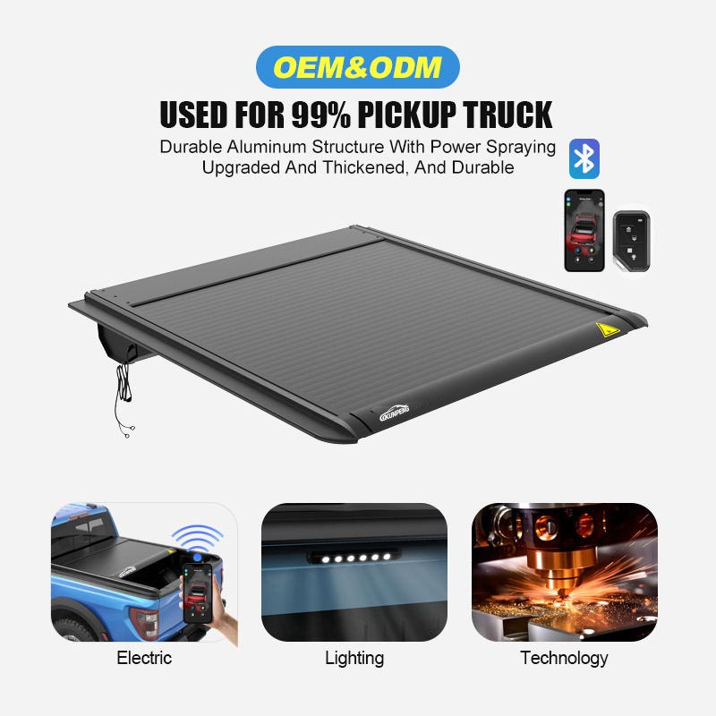 Electric Retractable Tonneau Cover