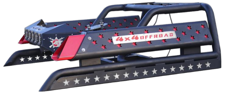 Heavy-Duty Off-Road Pickup Truck Roll Bar