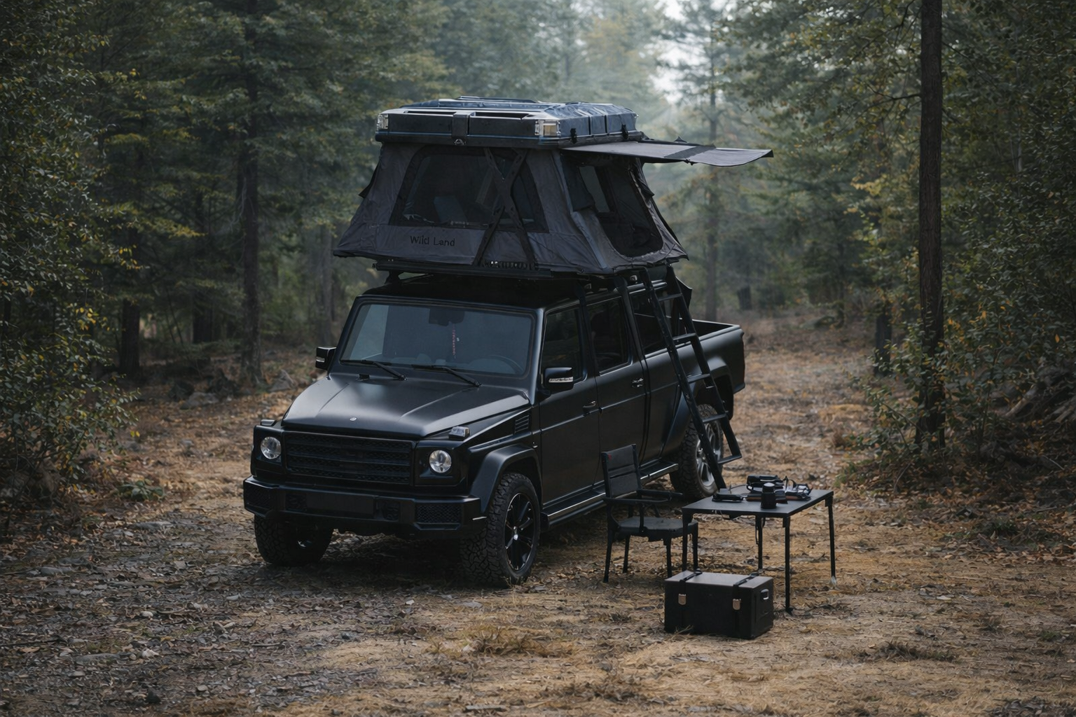 Outdoor Camping Rooftop Tent