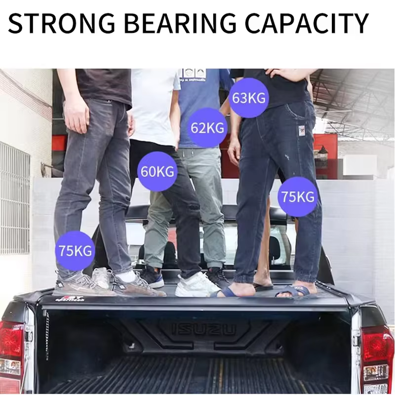 4x4 Manual Folding Tonneau Cover For Pickup Trucks