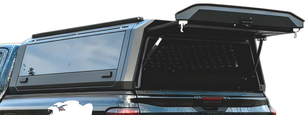 Aluminum Pickup Truck Bed Cover For 4x4 Off-Road Use