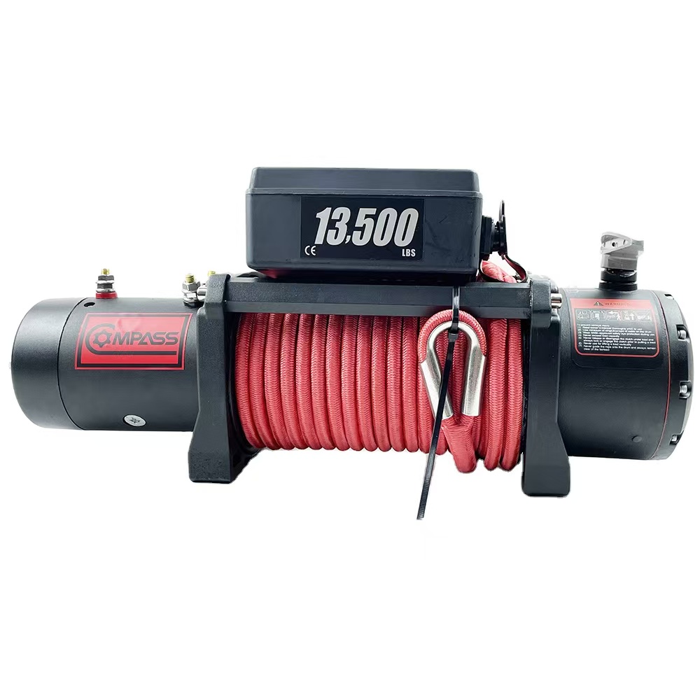 Electric Winch For Pickup Trucks Off-Road And Recovery
