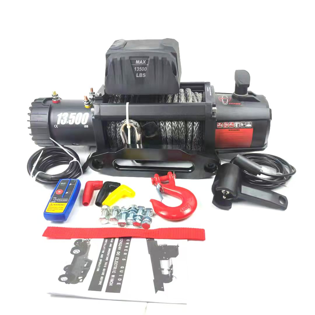 Electric Winch For Pickup Trucks Off-Road And Recovery