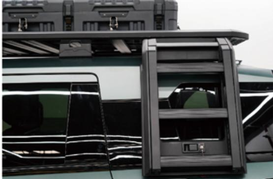 Pickup Truck Side Ladder For Off-Road & Overland Use