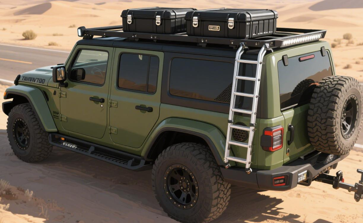 Heavy-Duty Roof Cargo Box For Overland & 4x4 Vehicles