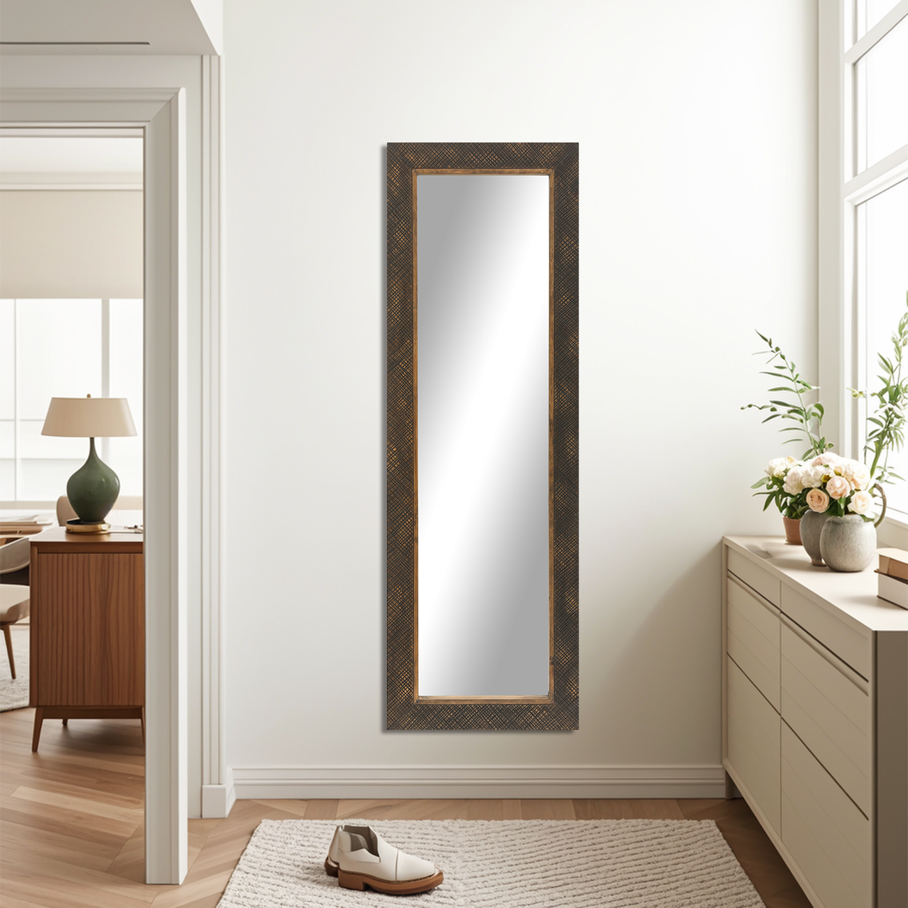 full body mirror with lights