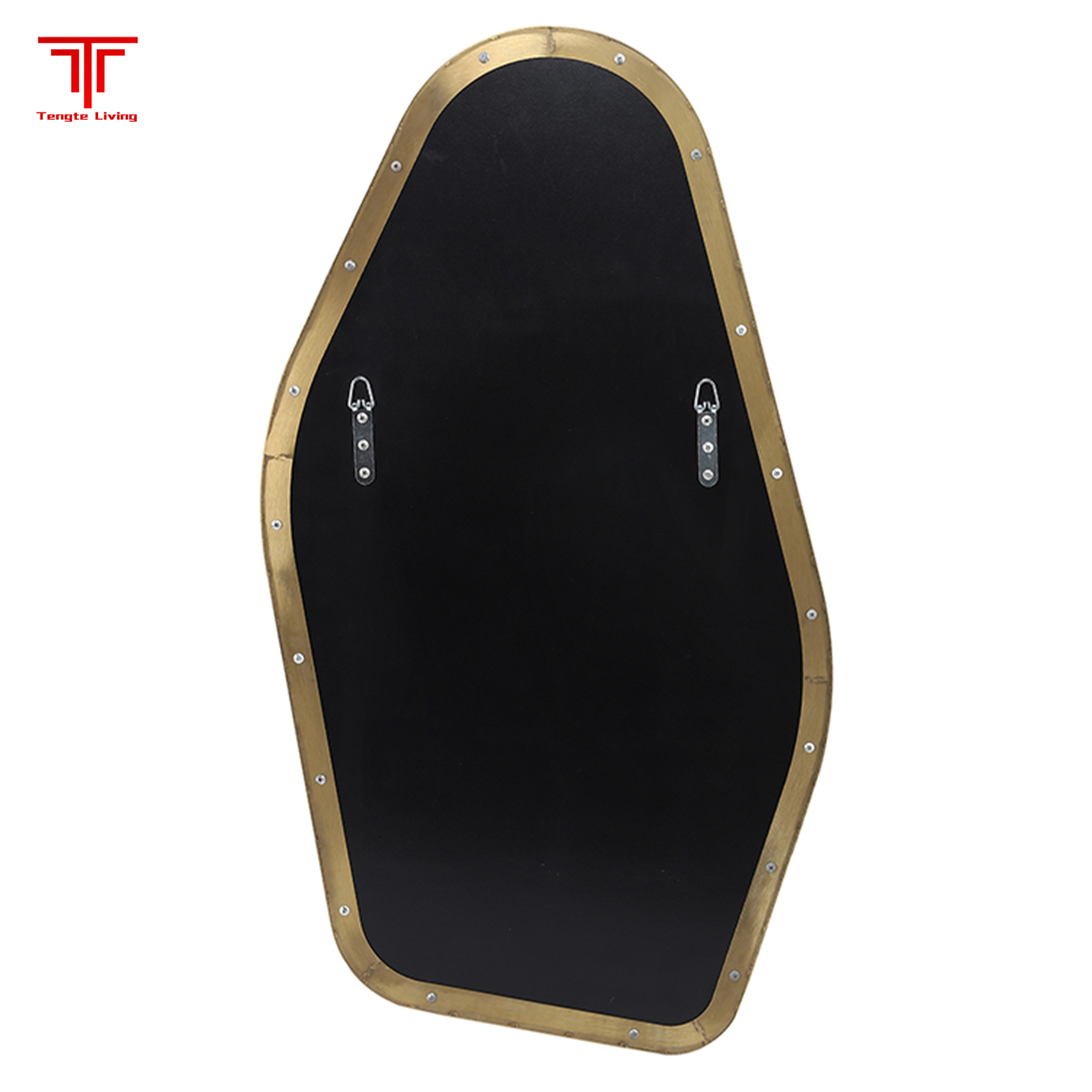 Matte Irregular Bathroom Mirror