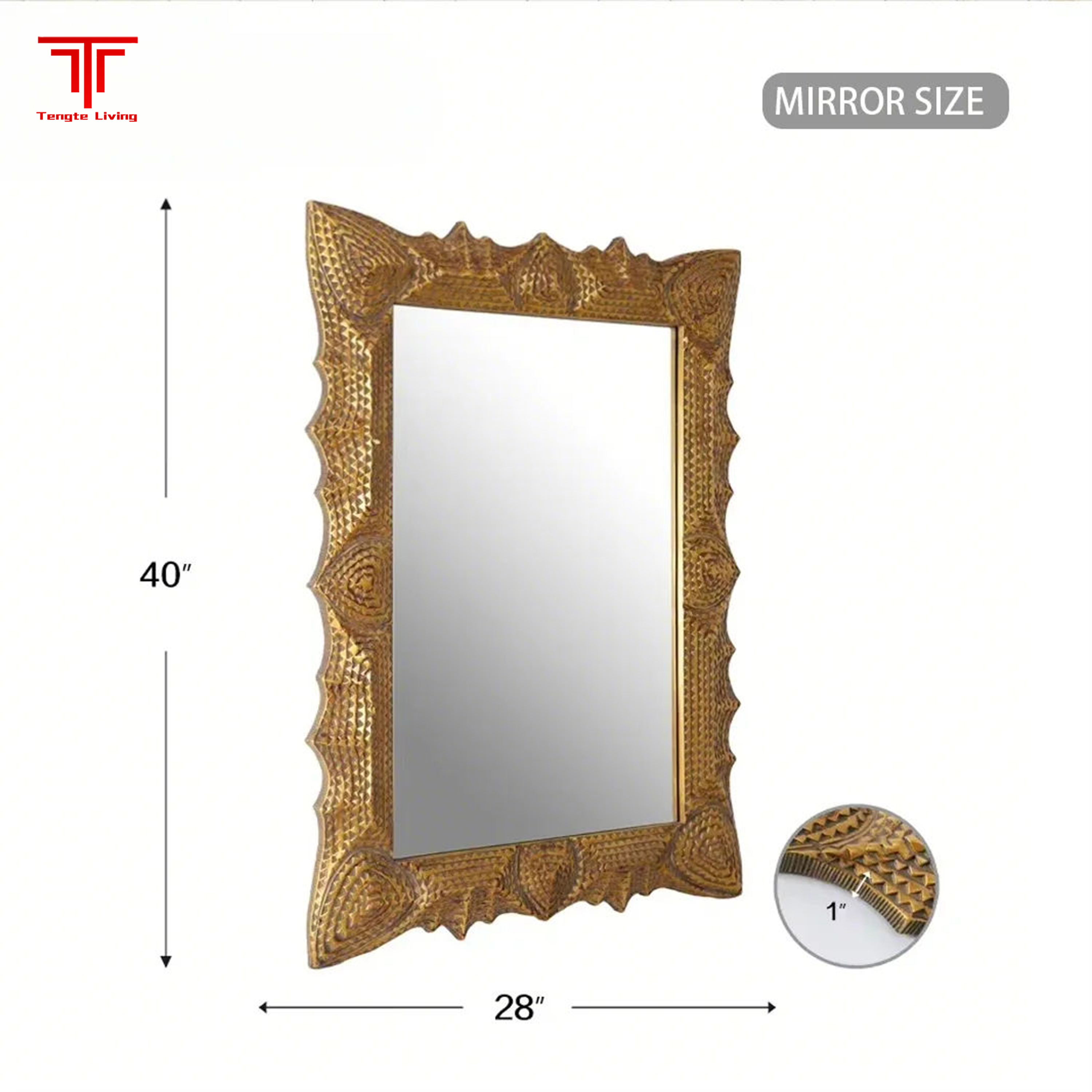 Luxury Bronze Bathroom Mirrors