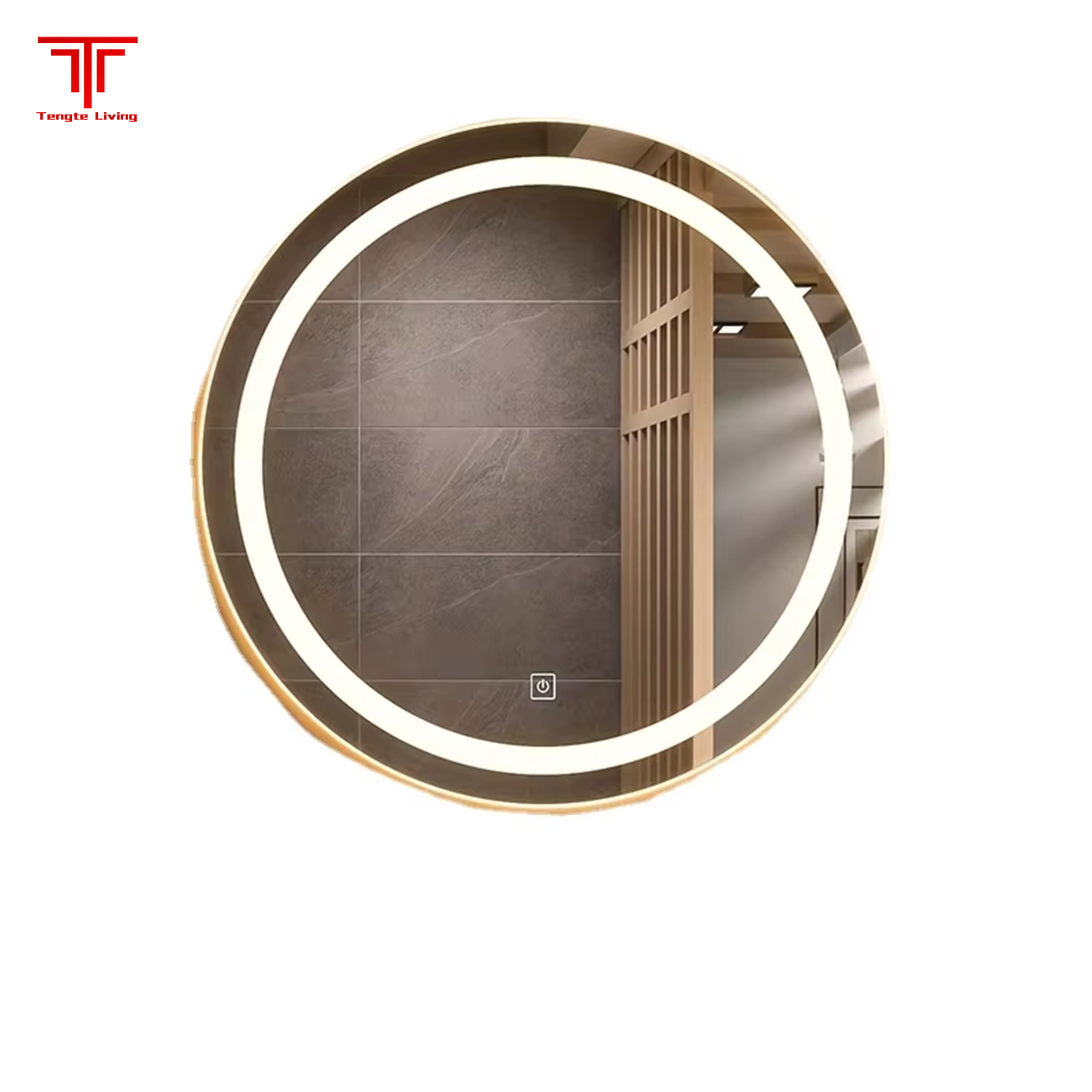 Round Bathroom Mirror With Lights