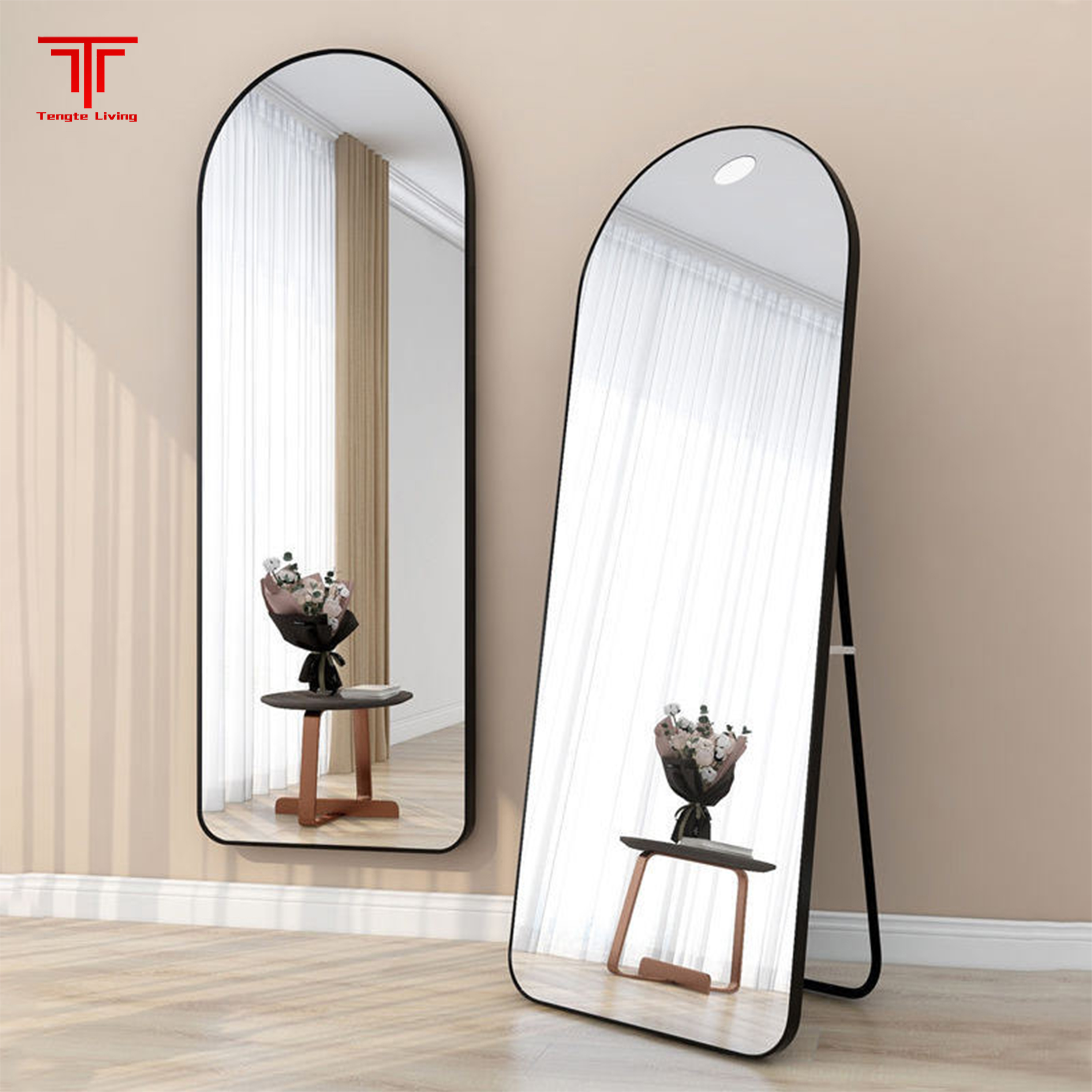 Arched Full Length Wall Mirror