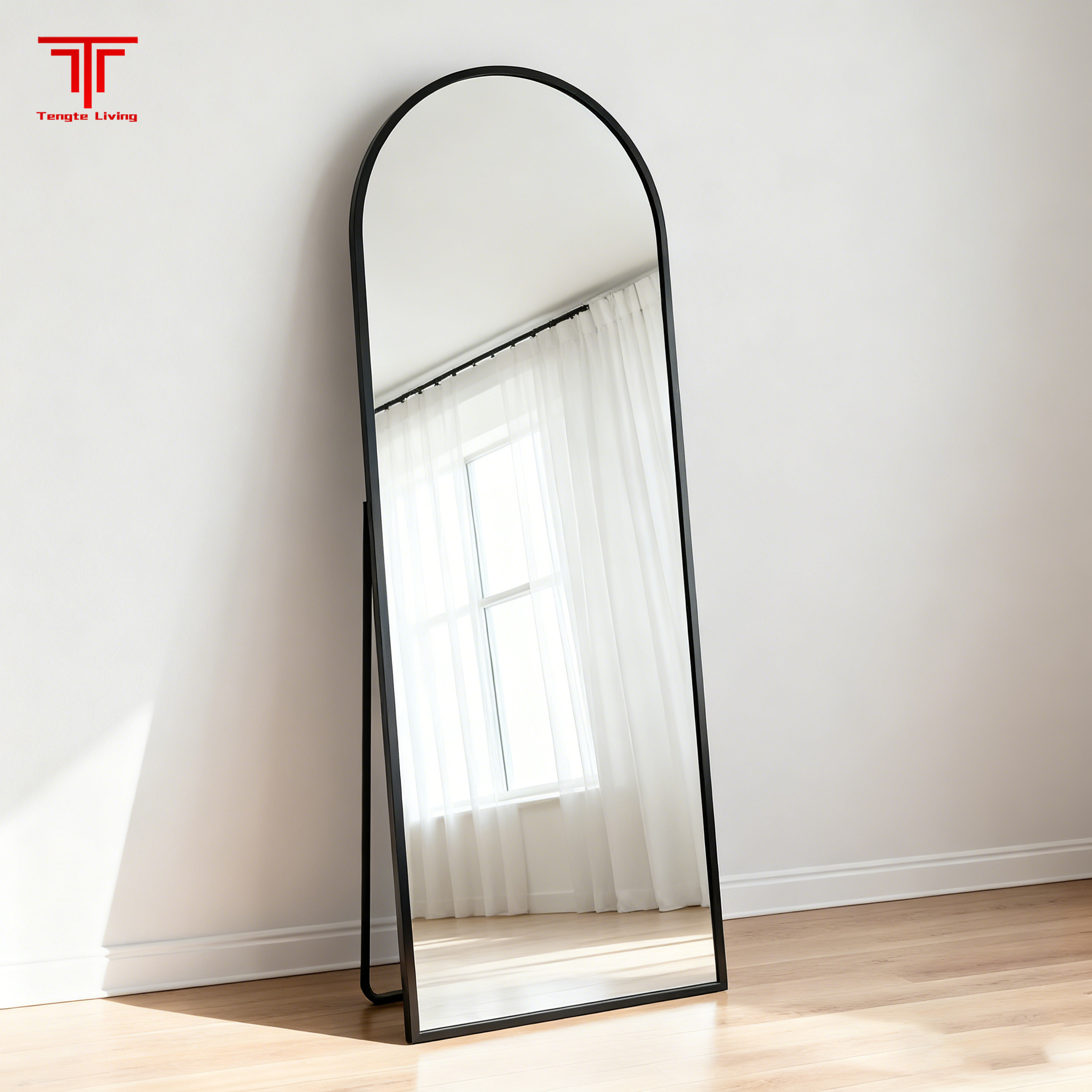 Arch Floor Standing Full Length Mirror