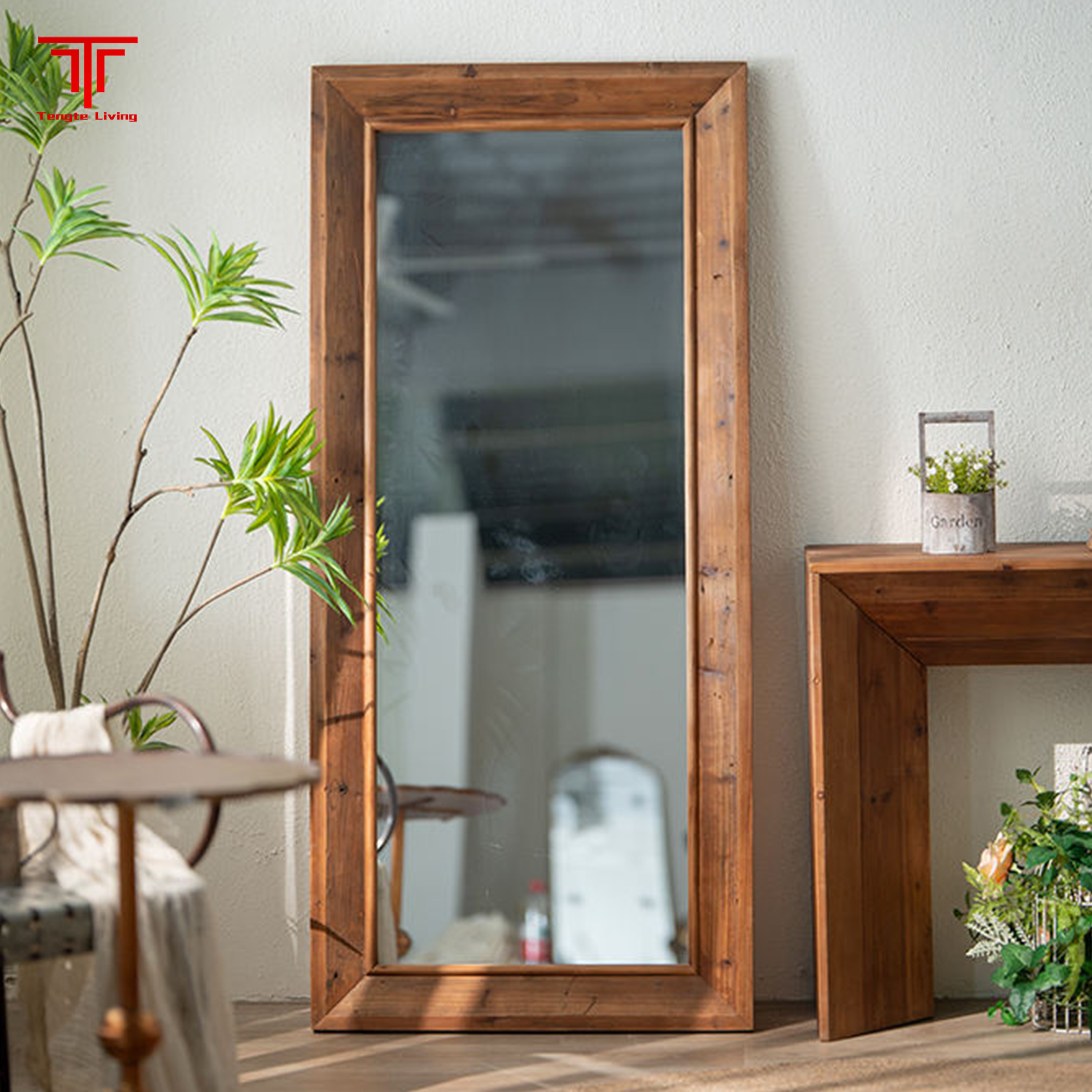 Wood Wall Framed Mirrors
