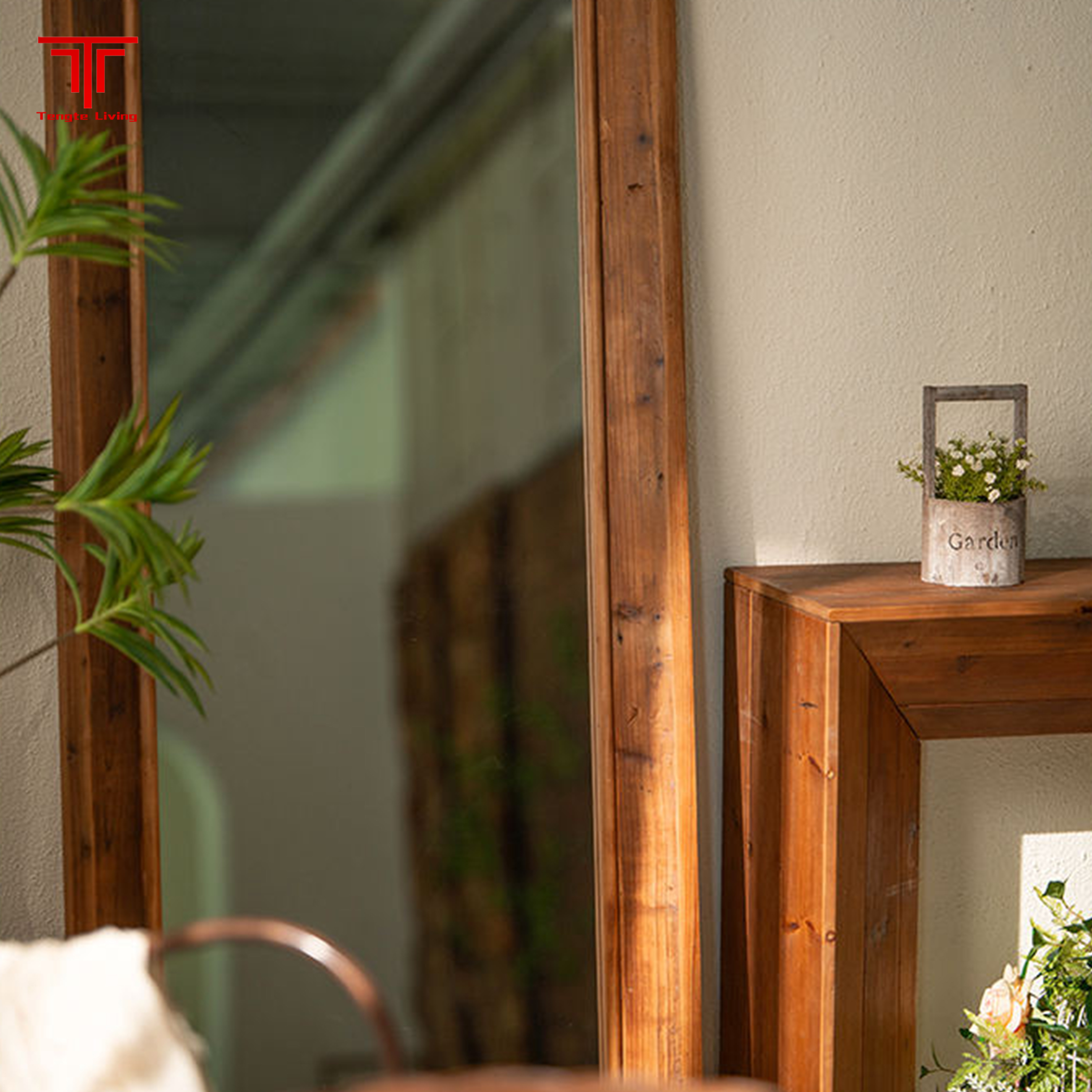 Wood Wall Framed Mirrors