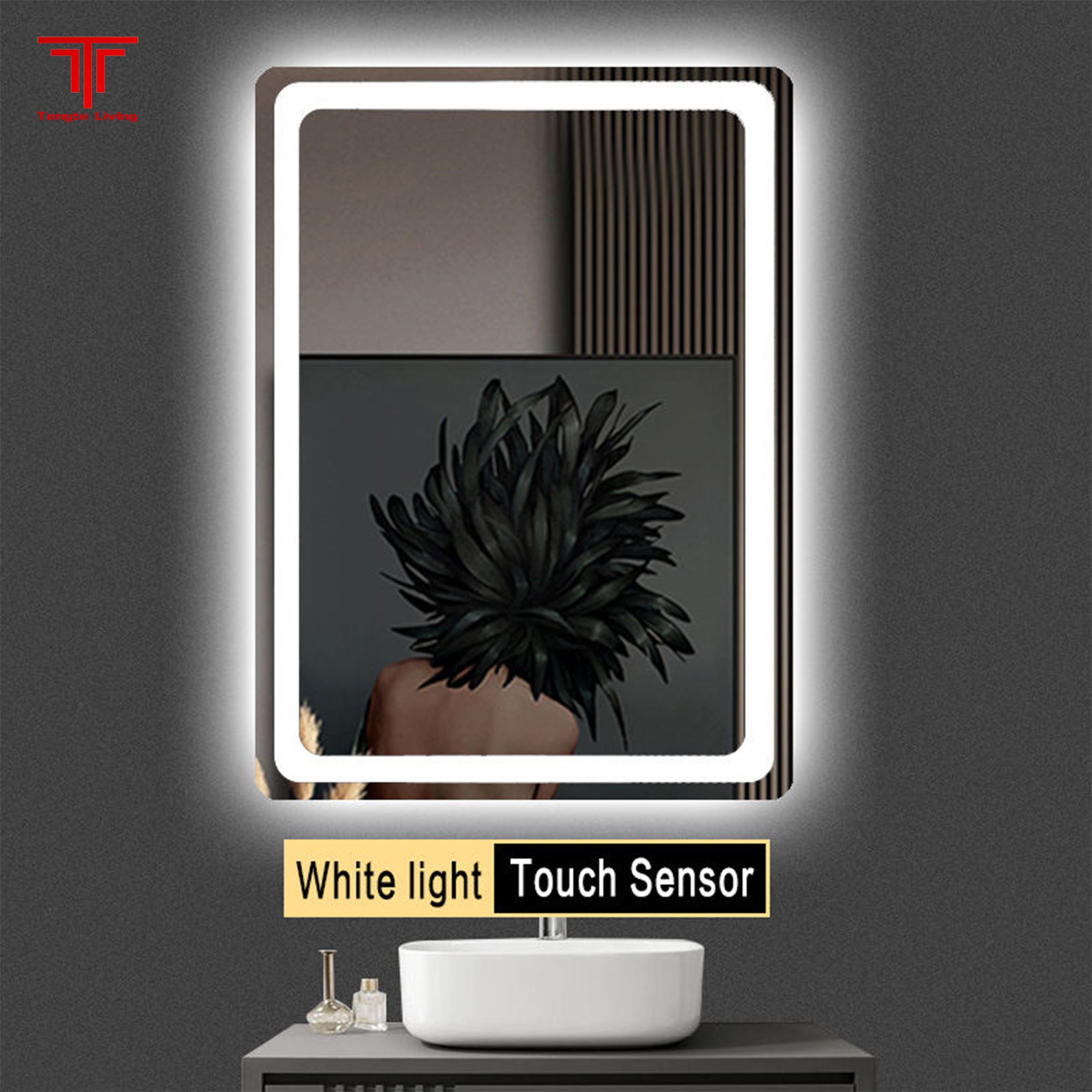 Customized Bathroom Vanity Mirror with Lights