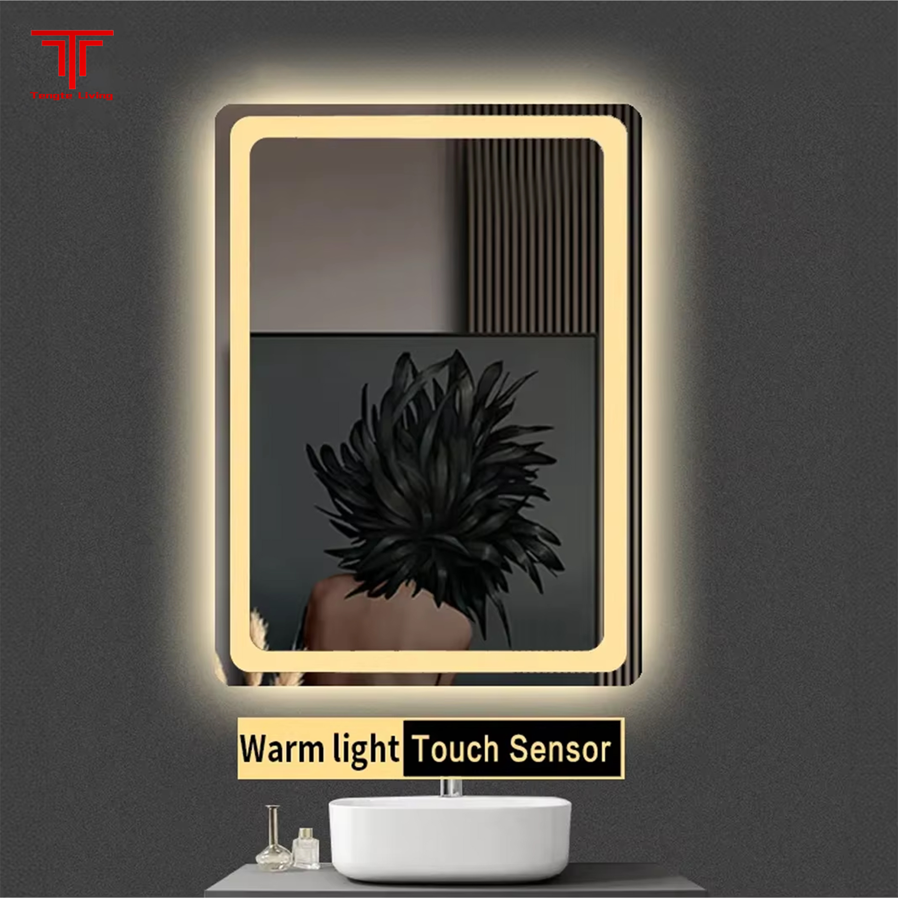 Customized Bathroom Vanity Mirror with Lights