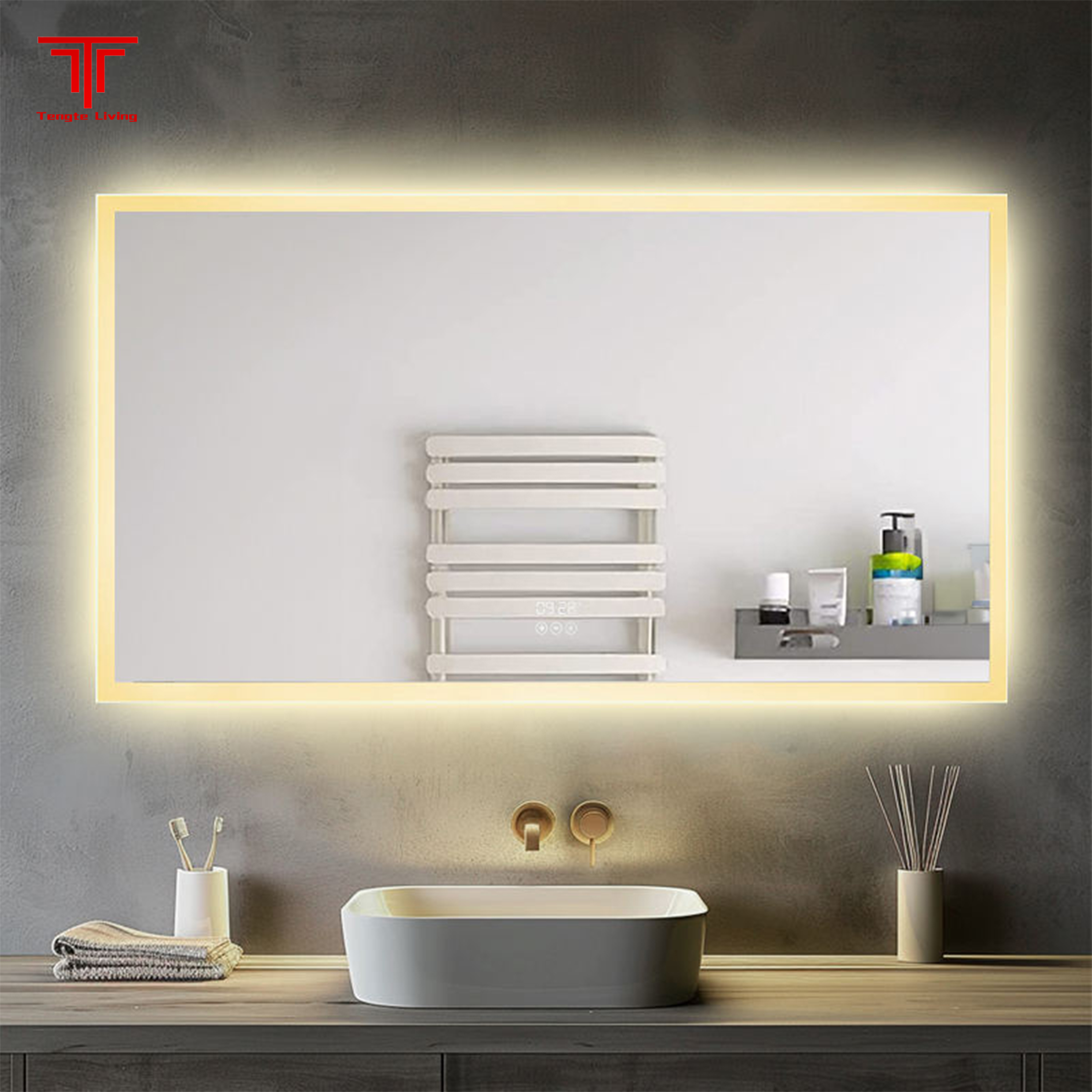 Customized Bathroom Vanity Mirror with Lights