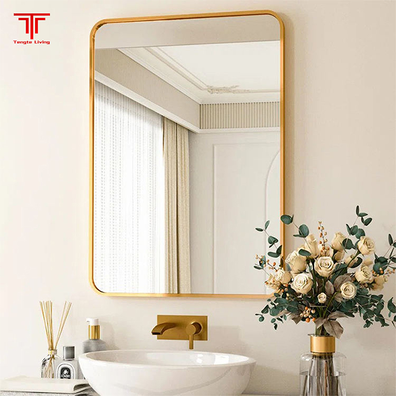 square bathroom mirrors