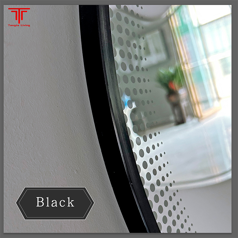 round lighted mirror