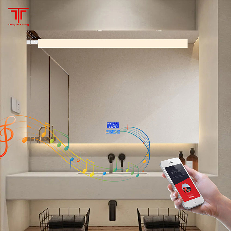 heated bathroom mirror