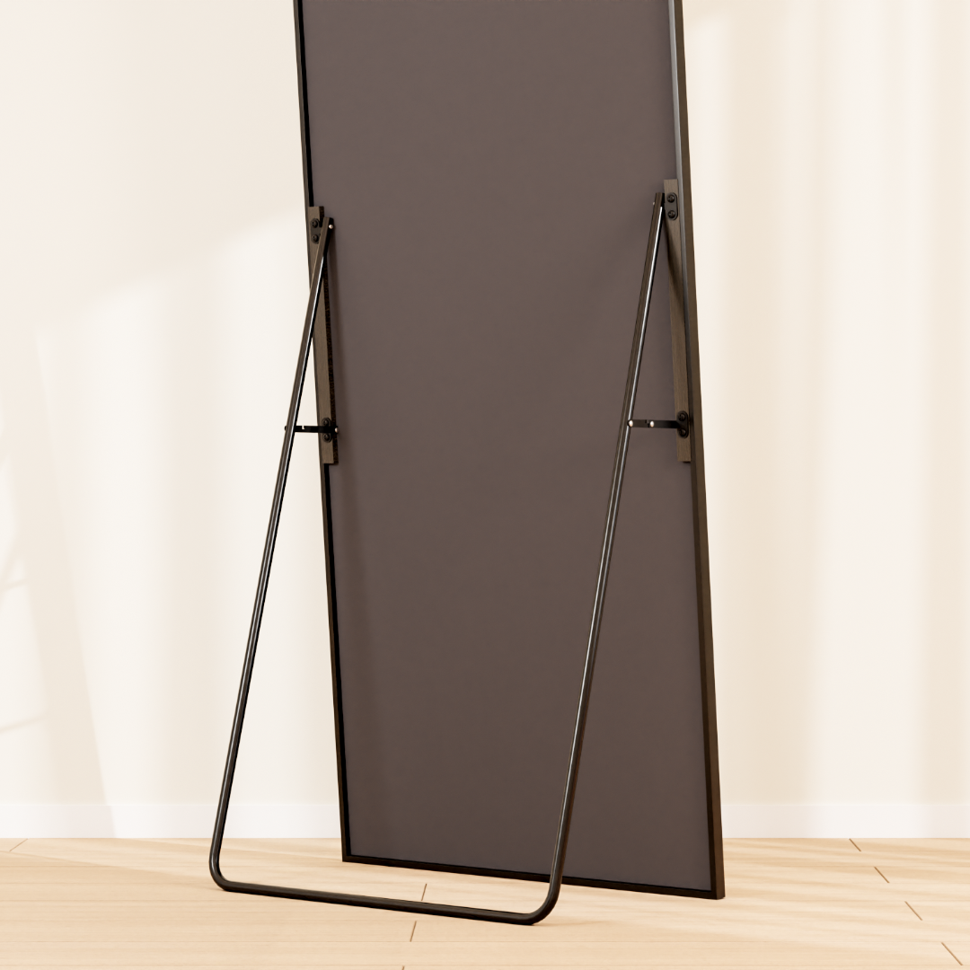 black full length mirror