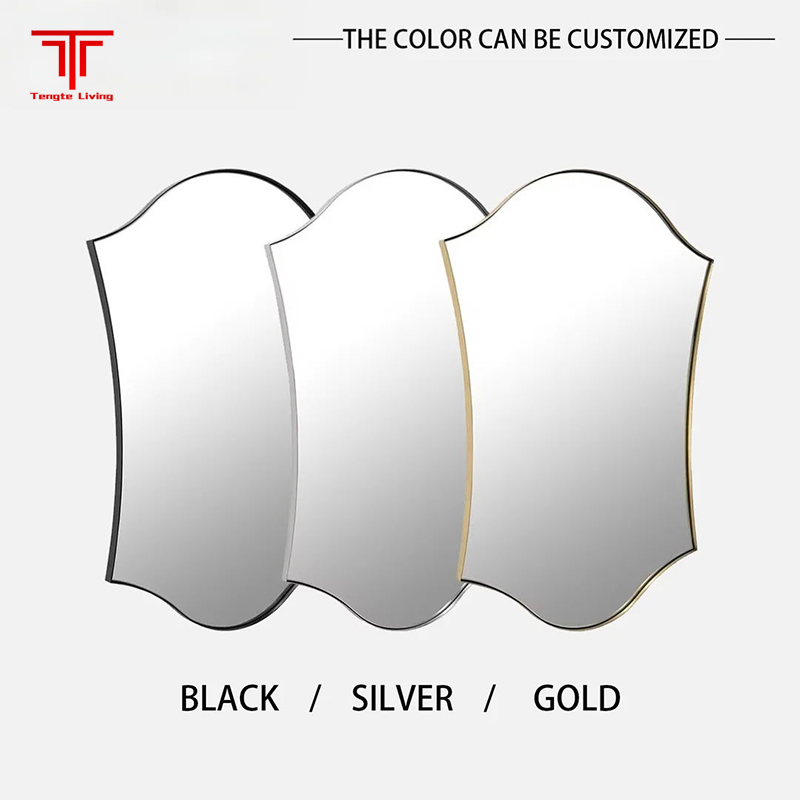 Contemporary Arched Bathroom Mirror