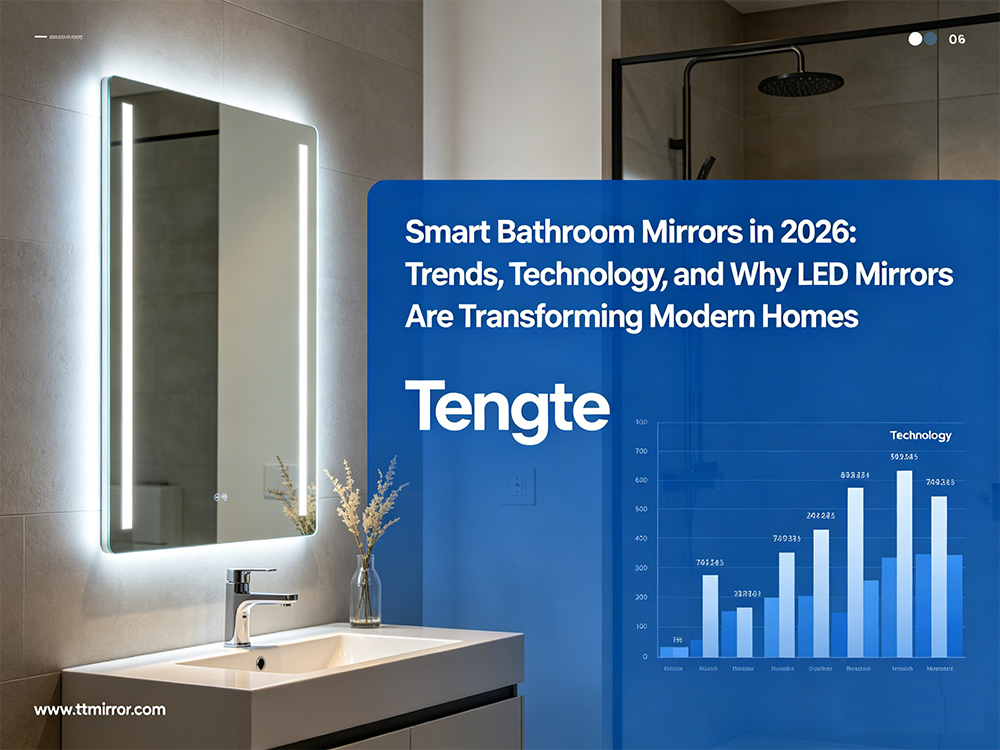 Smart Bathroom Mirrors in 2026: Trends, Technology, and Why LED Mirrors Are Transforming Modern Homes