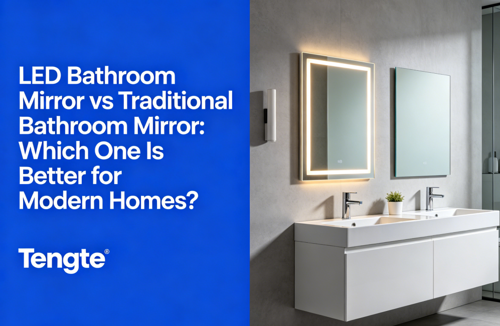 LED Bathroom Mirror vs Traditional Bathroom Mirror: Which One Is Better for Modern Homes?