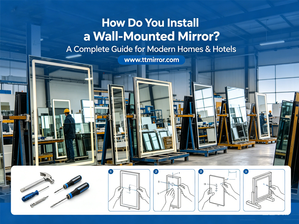 How Do You Install a Wall-Mounted Mirror? A Complete Guide for Modern Homes & Hotels