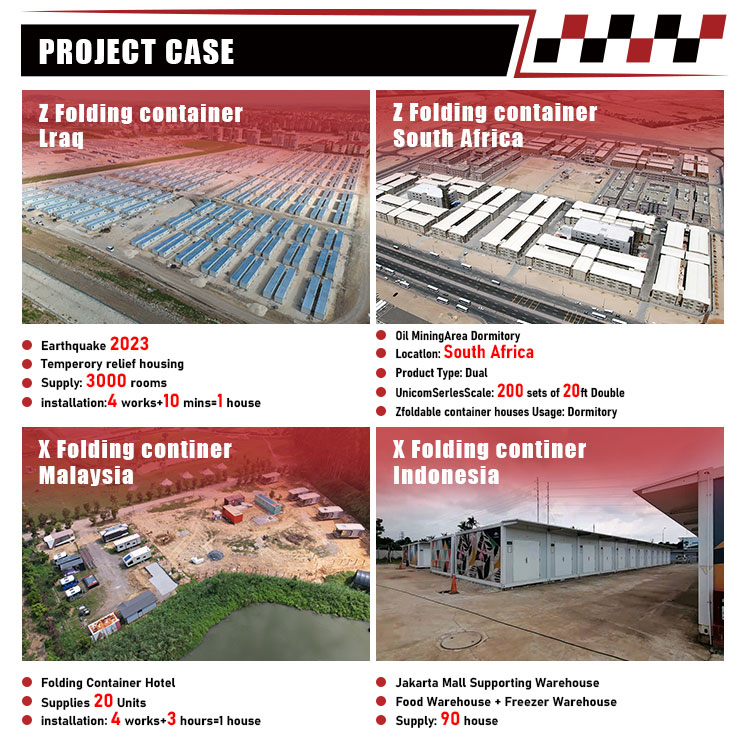 folding modular container house supplier